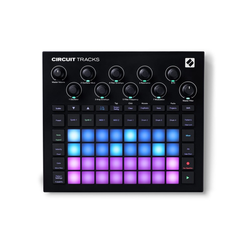 novation-circuit-tracks-groovebox-synth Novation Circuit Tracks Groovebox / Synth