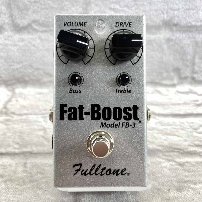 used-fulltone-fat-boost-pedal Used: Fulltone Fat-Boost Pedal