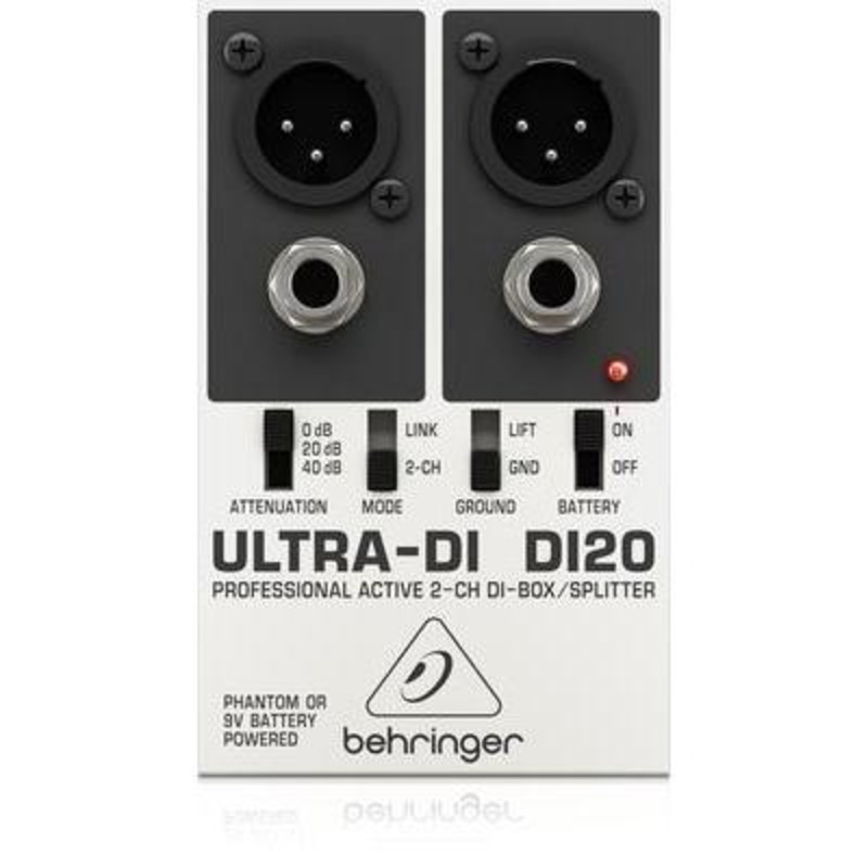 behringer-ultra-di-di20-di-box Behringer Ultra-DI DI20 DI Box