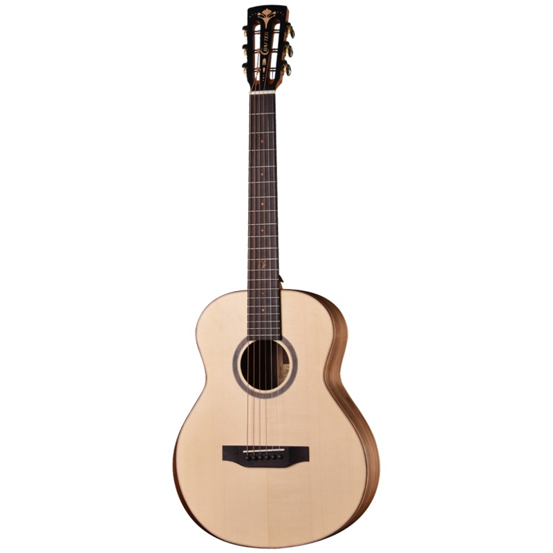 crafter-mino-walnut-mini-acoustic-electric-guitar-w-gigbag-spruce-walnut Crafter MINO/WALNUT Mini Acoustic Electric Guitar w/Gigbag - Spruce / Walnut