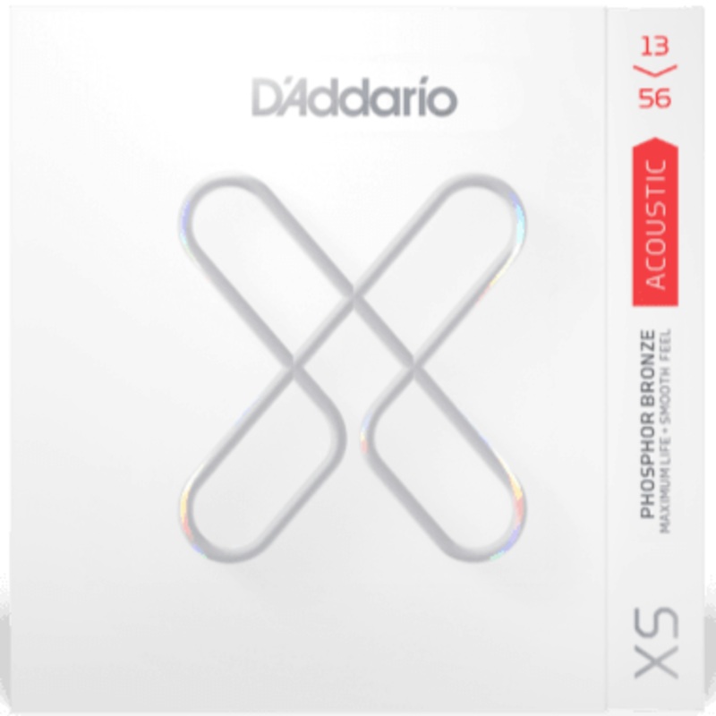d-addario-xs-coated-acoustic-string-set-phosphor-bronze-013-056 D'Addario XS Coated Acoustic String Set, Phosphor Bronze, .013-.056