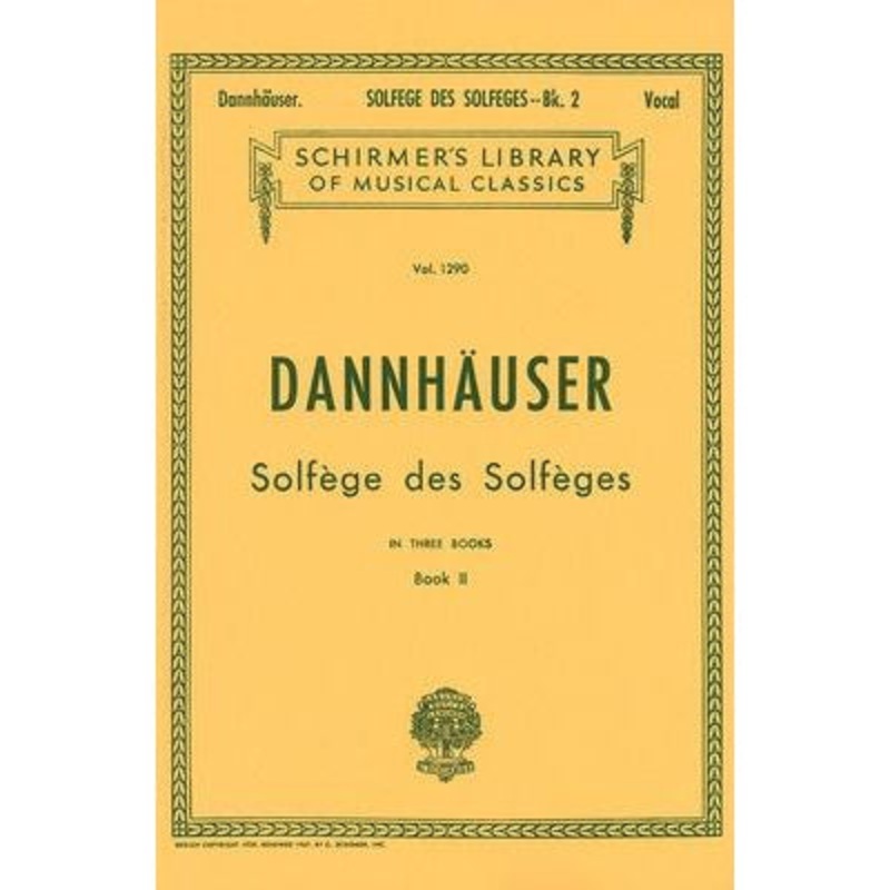 dannhauser-solfege-des-solfeges-book-2 Dannhauser - Solfege des Solfeges, Book 2