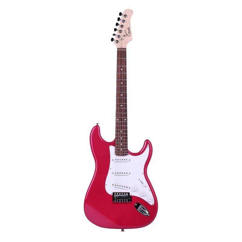 gould-santa-fe-electric-guitar-metallic-raspberry-pink Gould Santa Fe Electric Guitar - Metallic Raspberry Pink