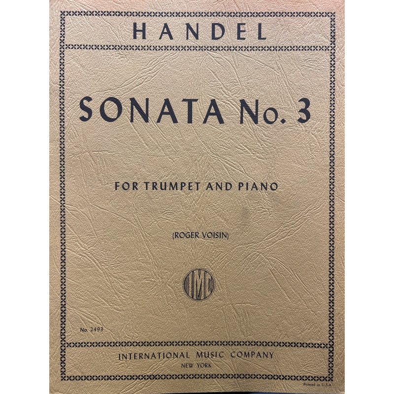 sonata-no-3-trumpet-handel-voisin Sonata No. 3 - Trumpet - Handel/Voisin