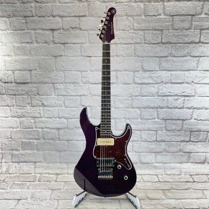 yamaha-pac611hfm-tp-pacifica-electric-guitar-transparent-purple Yamaha PAC611HFM TP Pacifica Electric Guitar - Transparent Purple