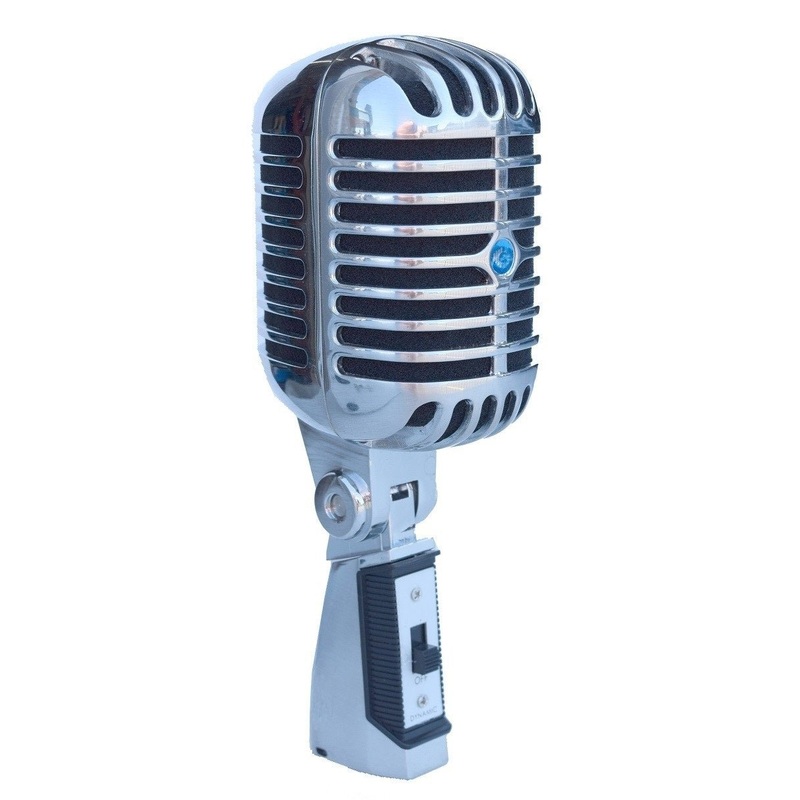 55sh-shure-style-vocal-microphone-with-hard-case-by-gf 55SH Shure Style Vocal Microphone with Hard Case By GF