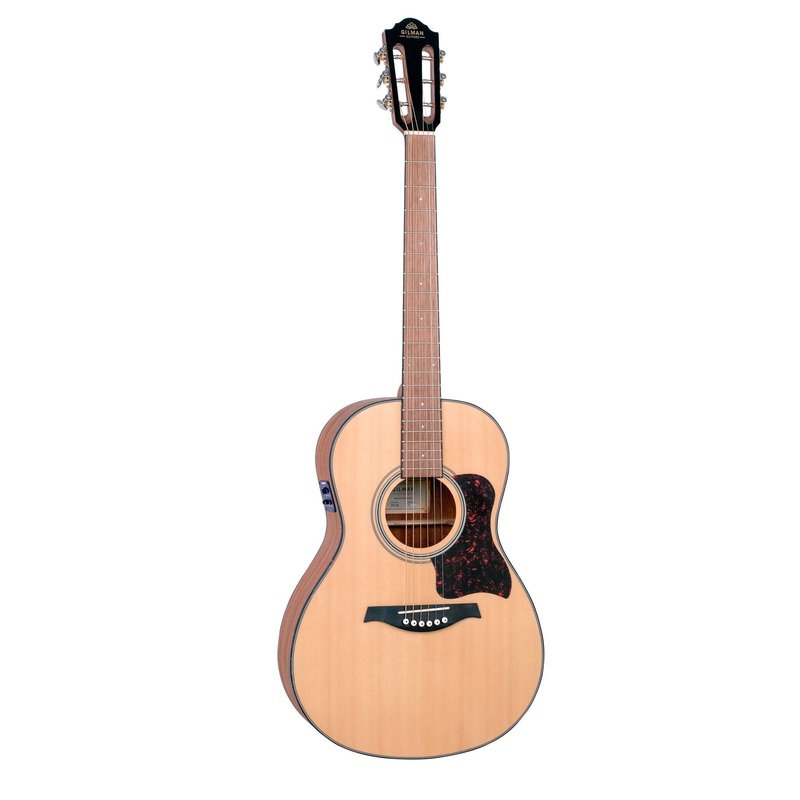 gilman-gpa10e-parlour-acoustic-electric-guitar-spruce Gilman GPA10E Parlour Acoustic Electric Guitar - Spruce