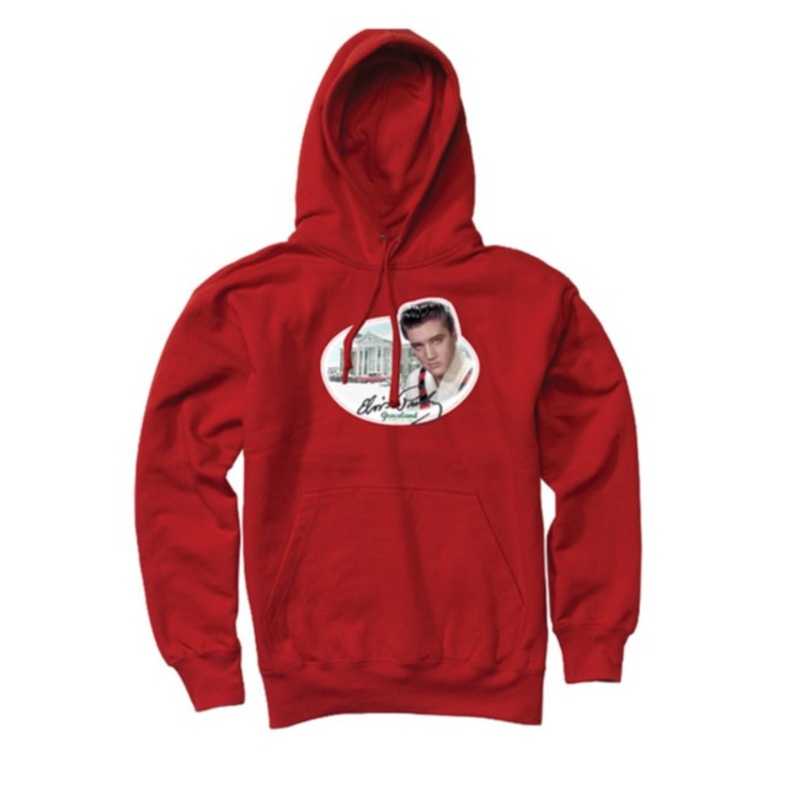 graceland-christmas-pullover-hoodie-red Graceland Christmas Pullover Hoodie RED