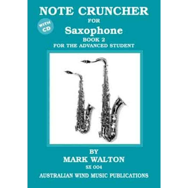 note-cruncher-for-saxophone-book-2 Note Cruncher for Saxophone Book 2