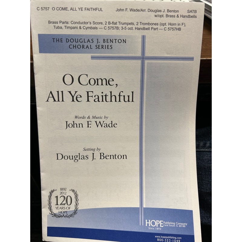 o-come-all-ye-faithful-satb-wade-benton O Come, All Ye Faithful - SATB - Wade / Benton