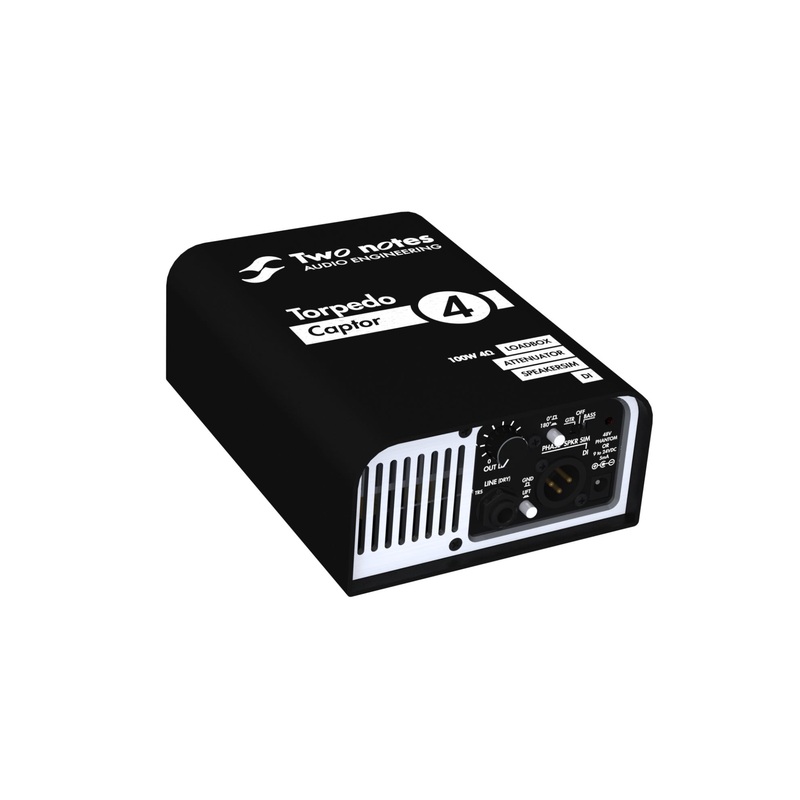 two-notes-torpedo-captor-compact-loadbox-and-amp-di-4-ohm Two Notes Torpedo Captor Compact Loadbox and Amp DI - 4 ohm