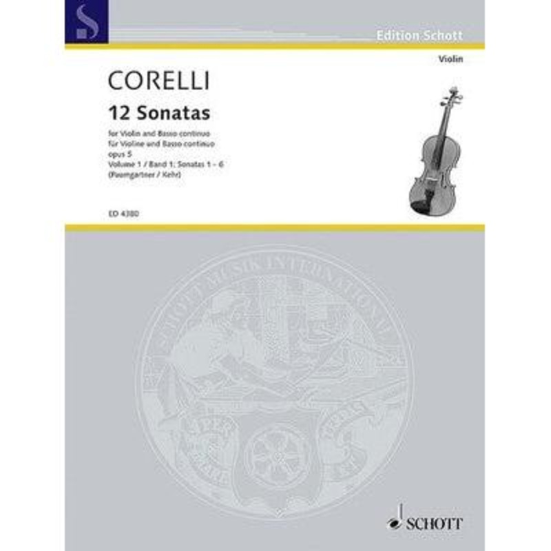 12-sonatas-op-5-book-1-nos-1-6 12 Sonatas Op. 5 Book 1 Nos. 1-6