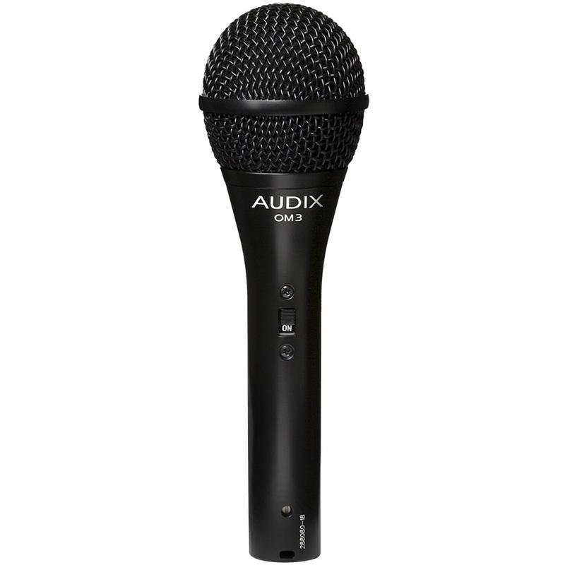 audix-adx-om3s-multi-purpose-dynamic-microphone-w-switch Audix ADX-OM3S Multi-Purpose Dynamic Microphone w/ Switch