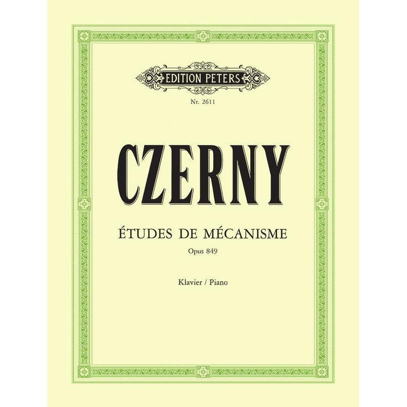 czerny-30-studies-of-mechanism-op-849 Czerny - 30 Studies of Mechanism Op. 849