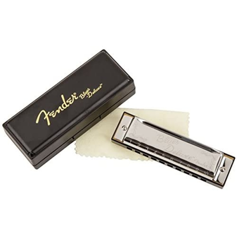 fender-0990701007-blues-deluxe-harmonica-key-of-bb Fender 0990701007 Blues Deluxe Harmonica, Key of Bb