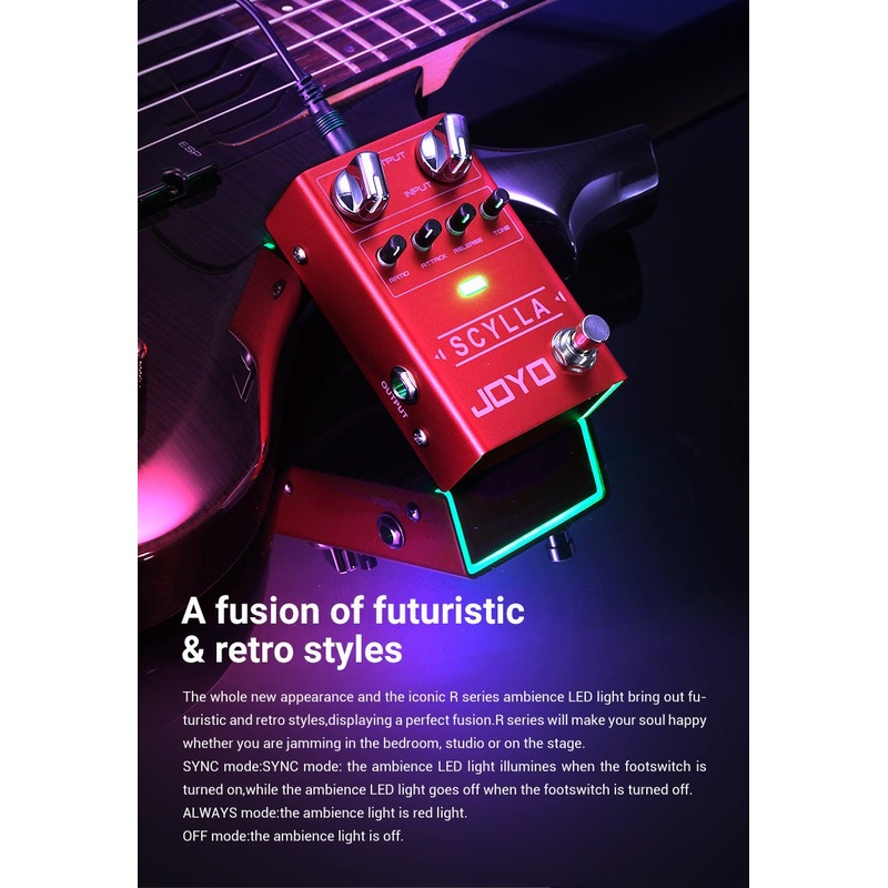 joyo-r-27-bass-compressor-pedal JOYO R-27 Bass Compressor Pedal