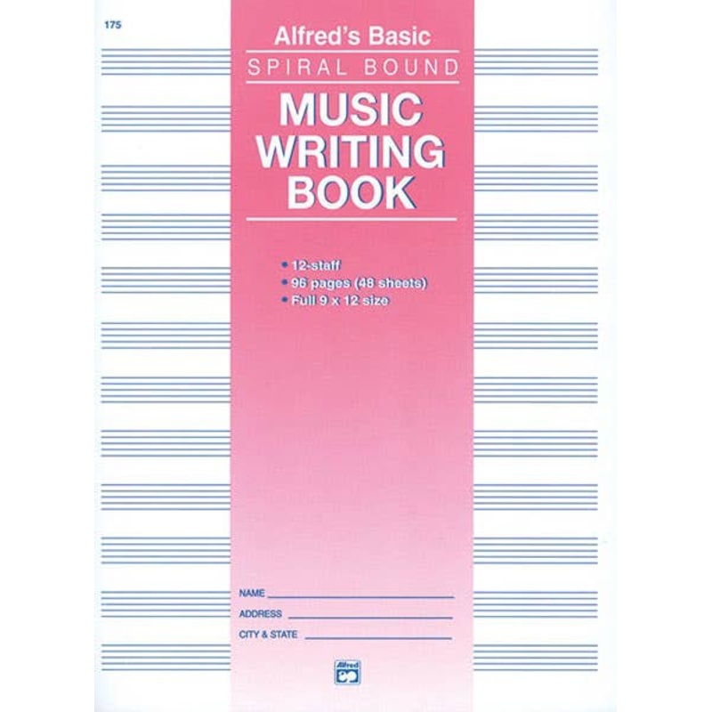 manuscript-bk-12-stave-96-pages-spiral Manuscript Bk 12 Stave 96 Pages Spiral