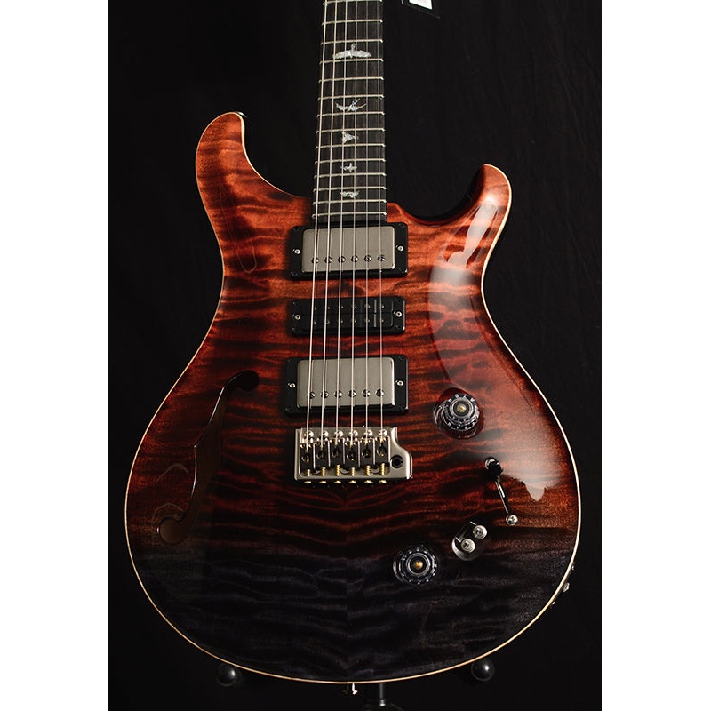 paul-reed-smith-wood-library-special-semi-hollow-brian-s-limited-fire-red-black-fade Paul Reed Smith Wood Library Special Semi-Hollow Brian's Limited Fire Red Black Fade