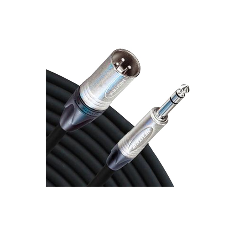 rapco-nblc-15ms-xlr-male-to-1-4-trs-15-foot Rapco NBLC-15MS, XLR Male to 1/4 TRS, 15 Foot