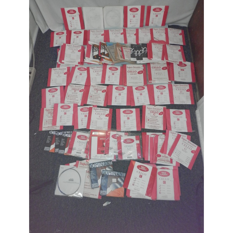super-sensitive-red-label-daddario-prelude-various-other-brands-cello-strings-various-sizes-single-cello-strings Super-Sensitive Red Label Daddario Prelude + Various Other Brands Cello Strings Various Sizes Single Cello Strings