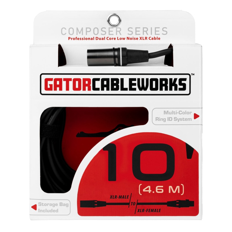 used-gator-cableworks-composer-series-10ft-xlr-microphone-cable Used Gator Cableworks Composer Series 10ft XLR Microphone Cable
