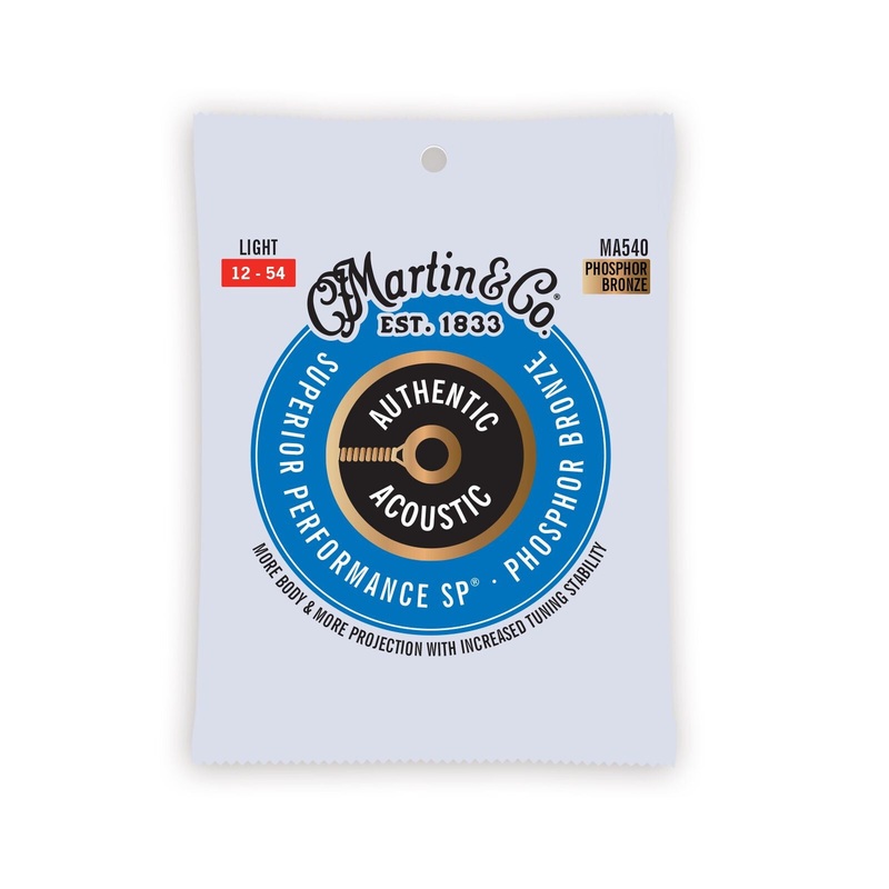 martin-sp-ma540-authentic-acoustic-superior-performance-92-8-phosphor-bronze-guitar-strings-012-054-light Martin SP MA540 Authentic Acoustic Superior Performance 92/8 Phosphor Bronze Guitar Strings - .012-.054 Light