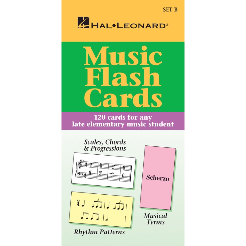 music-flash-card-set-b-hal-leonard-student-piano-library Music Flash Card Set B Hal Leonard Student Piano Library