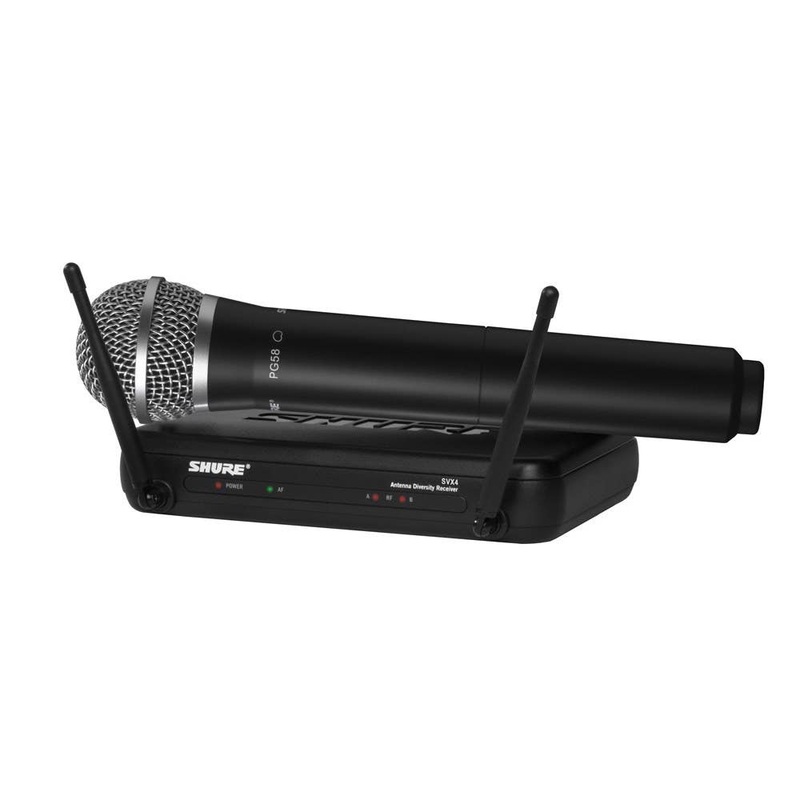 shure-svx-pg58-vocal-handheld-uhf-wireless-system Shure SVX PG58 Vocal Handheld UHF Wireless System
