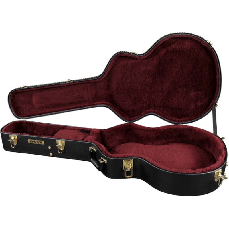 gretsch-g6241-16-deluxe-hollow-body-electric-hardshell-case-black Gretsch G6241 16" Deluxe Hollow Body Electric Hardshell Case, Black