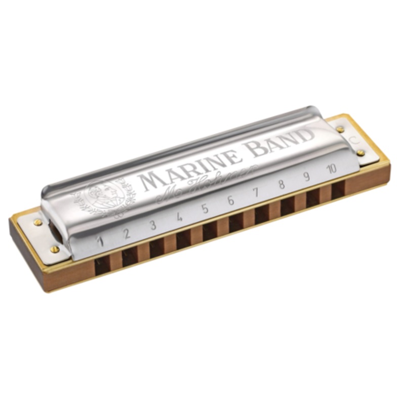 hohner-marine-band-1896-classic-harmonica-in-the-key-of-b-natural-minor-the-one-the-only-the-original Hohner Marine Band 1896 Classic Harmonica in the Key of B-Natural Minor The One, the Only, the Original.