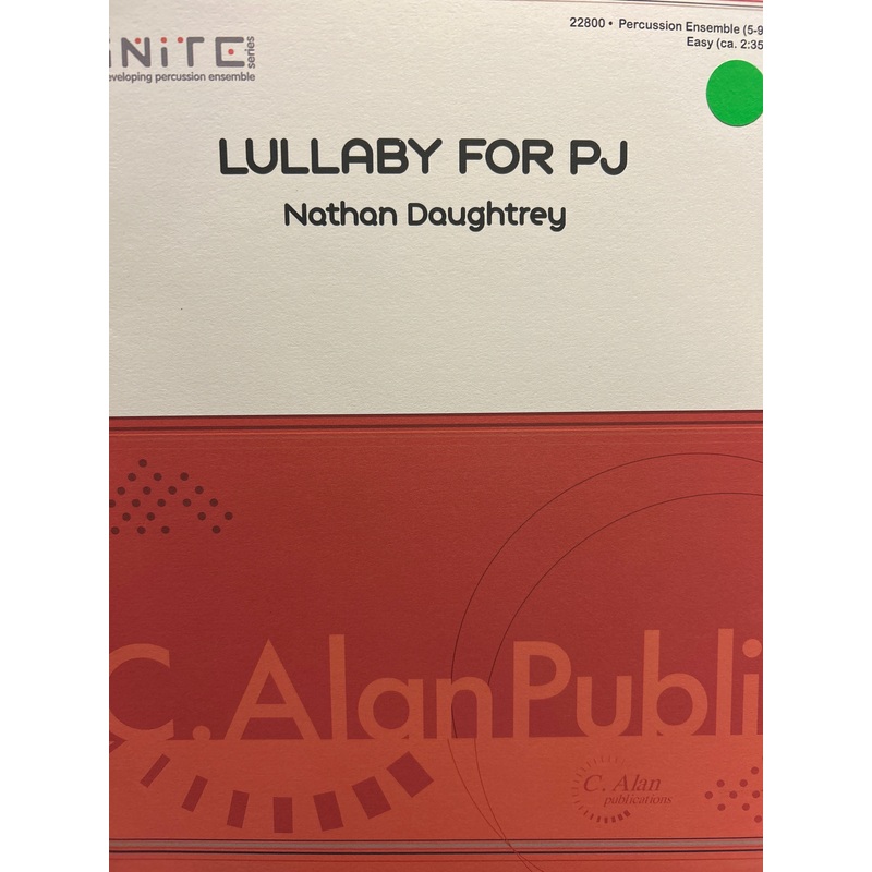 lullaby-for-pj-nathan-daughtrey Lullaby for PJ - Nathan Daughtrey