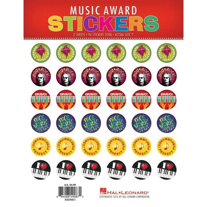 music-award-stickers Music Award Stickers