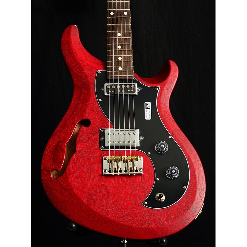 paul-reed-smith-s2-vela-semi-hollow-satin-vintage-cherry Paul Reed Smith S2 Vela Semi-Hollow Satin Vintage Cherry