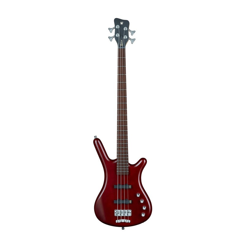 rockbass-corvette-basic-4-string-bass-burgundy-red-transparent-satin RockBass Corvette Basic 4-String Bass - Burgundy Red Transparent Satin