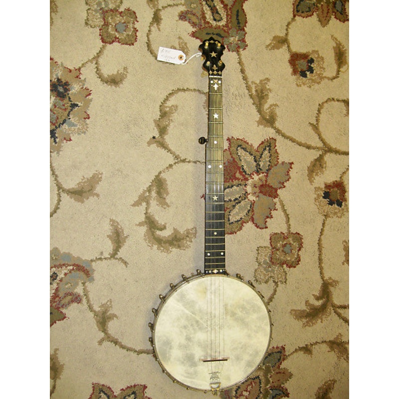 s-s-stewart-banjo-c-1887-88-with-chipboard-case S. S. Stewart Banjo c. 1887-88 with Chipboard Case