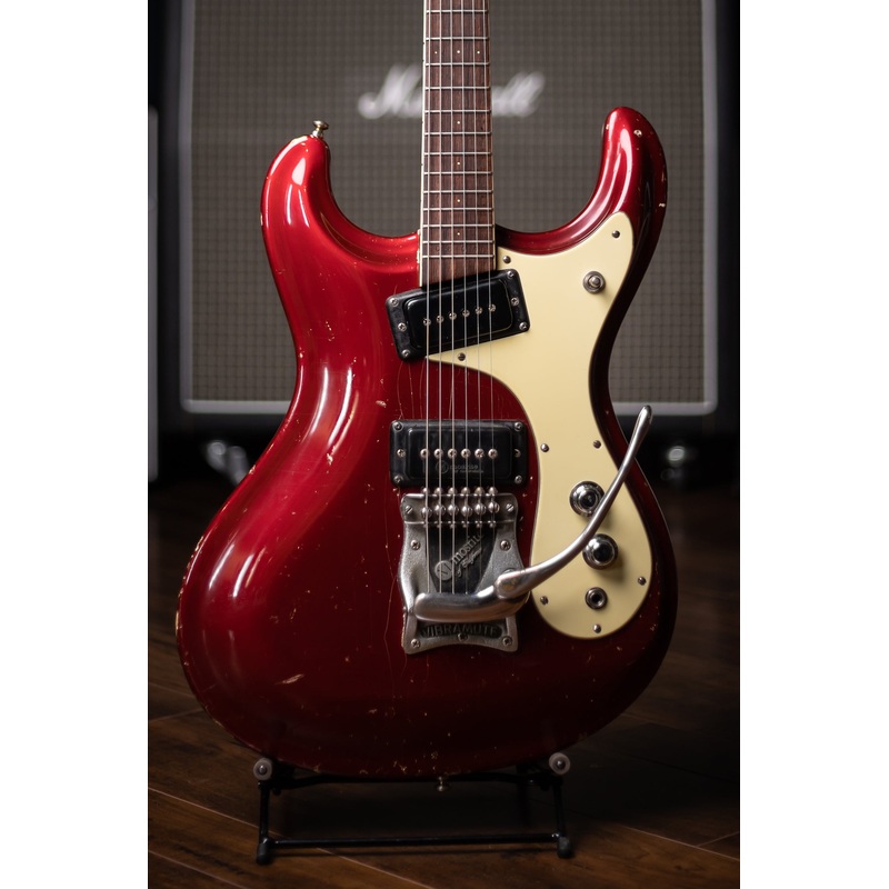 1964-mosrite-ventures-electric-guitar-candy-apple-red 1964 Mosrite Ventures Electric Guitar - Candy Apple Red