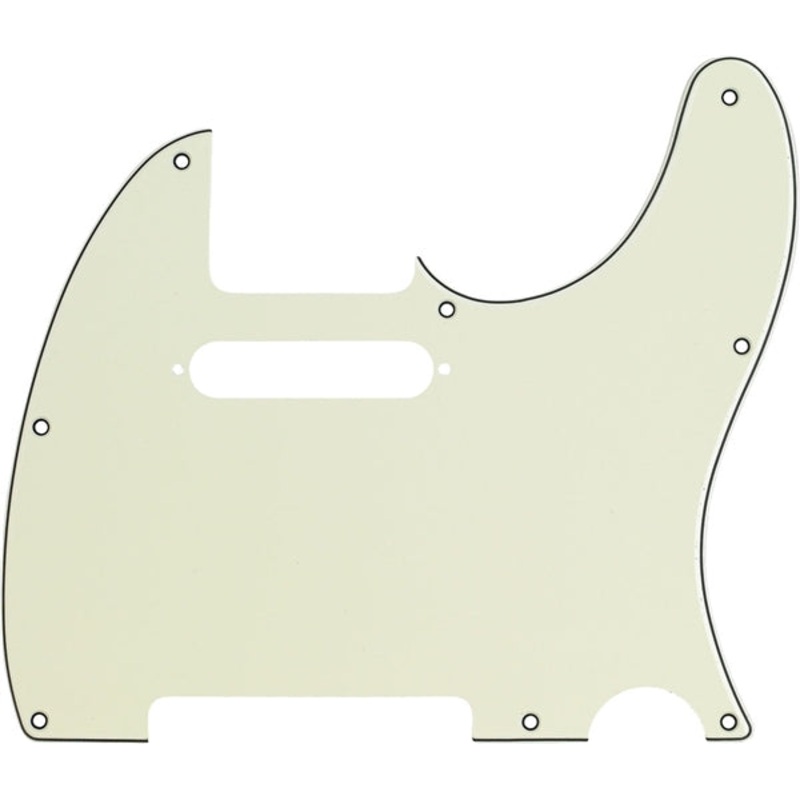 fender-pickguard-tele-8-hole-mint-green Fender Pickguard, Tele, 8 Hole, Mint Green