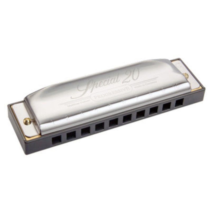 hohner-progressive-series-special-20-harmonica-in-the-key-of-g-the-workhorse-harmonica-for-over-40-years Hohner Progressive Series Special 20 Harmonica in the Key of G The Workhorse Harmonica For Over 40 Years!