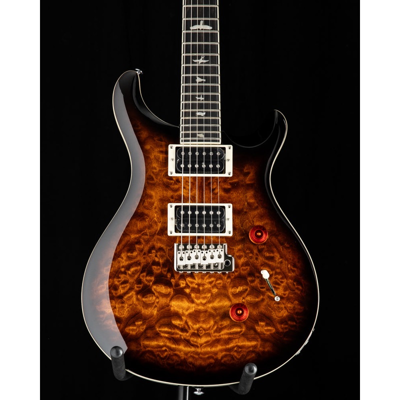 paul-reed-smith-se-custom-24-quilt-black-gold-burst Paul Reed Smith SE Custom 24 Quilt Black Gold Burst