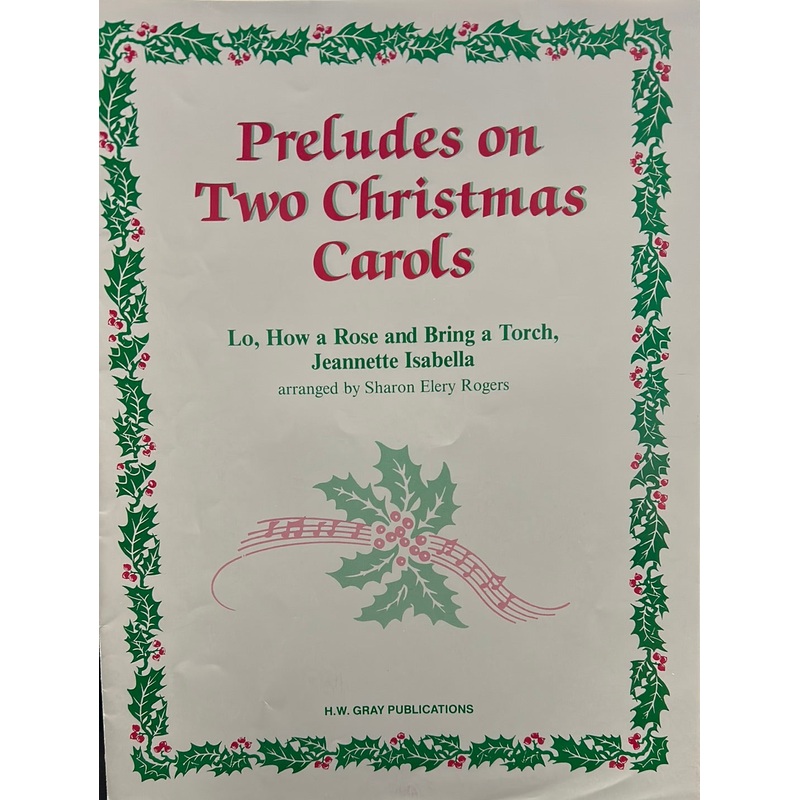 preludes-on-two-christmas-carols-organ Preludes on Two Christmas Carols - Organ