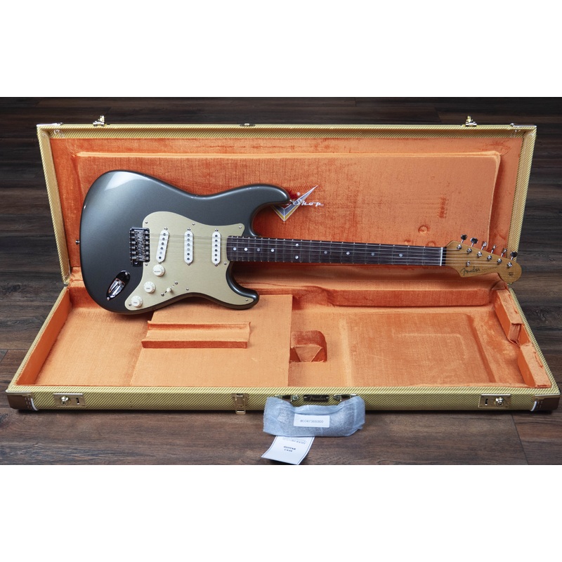 fender-custom-shop-limited-edition-roasted-stratocaster-special-nos-electric-guitar-aged-pewter Fender Custom Shop Limited Edition Roasted Stratocaster Special NOS Electric Guitar, Aged Pewter