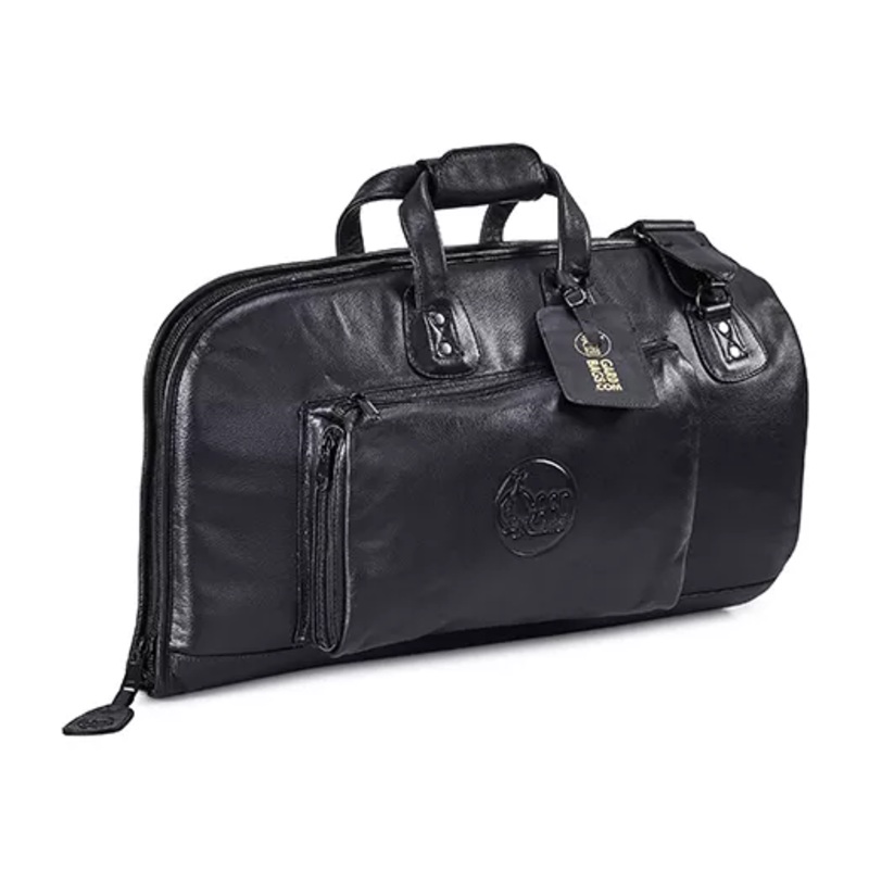 gard-bags-2-mlk-single-flugelhorn-gig-bag-hc-os-bp-black-leather Gard Bags 2-MLK Single Flugelhorn Gig Bag (HC+OS+BP) - Black Leather