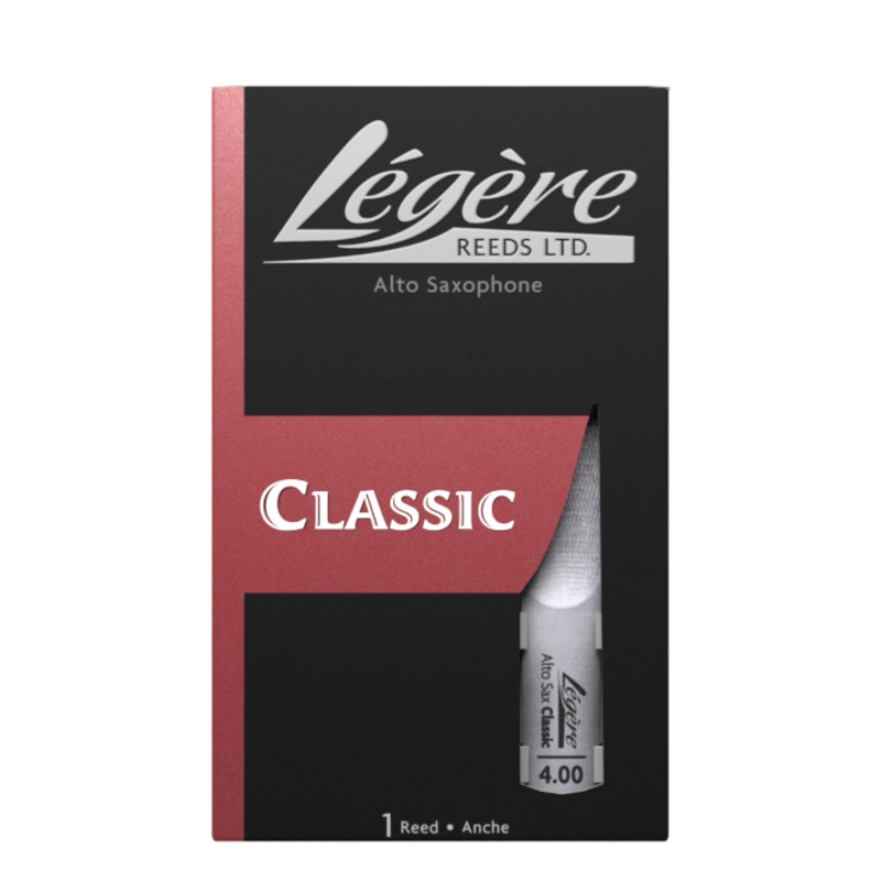 legere-classic-alto-sax-reed-grade-4-0 Legere Classic Alto Sax Reed - Grade 4.0