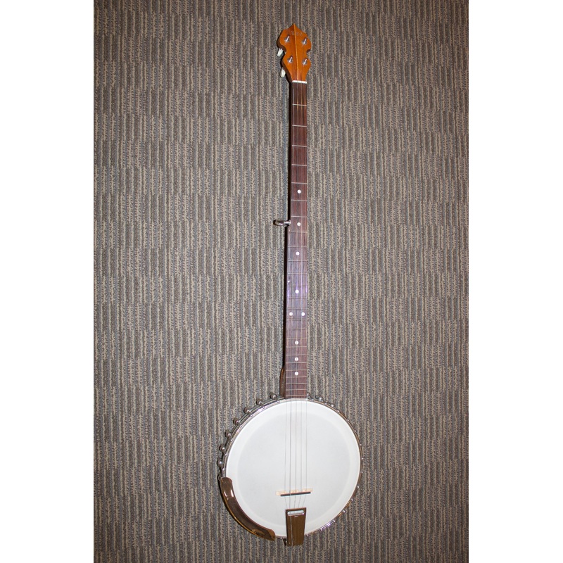 ome-muse-long-neck-banjo-1970s-nice Ome "Muse" Long-neck Banjo 1970s - Nice!