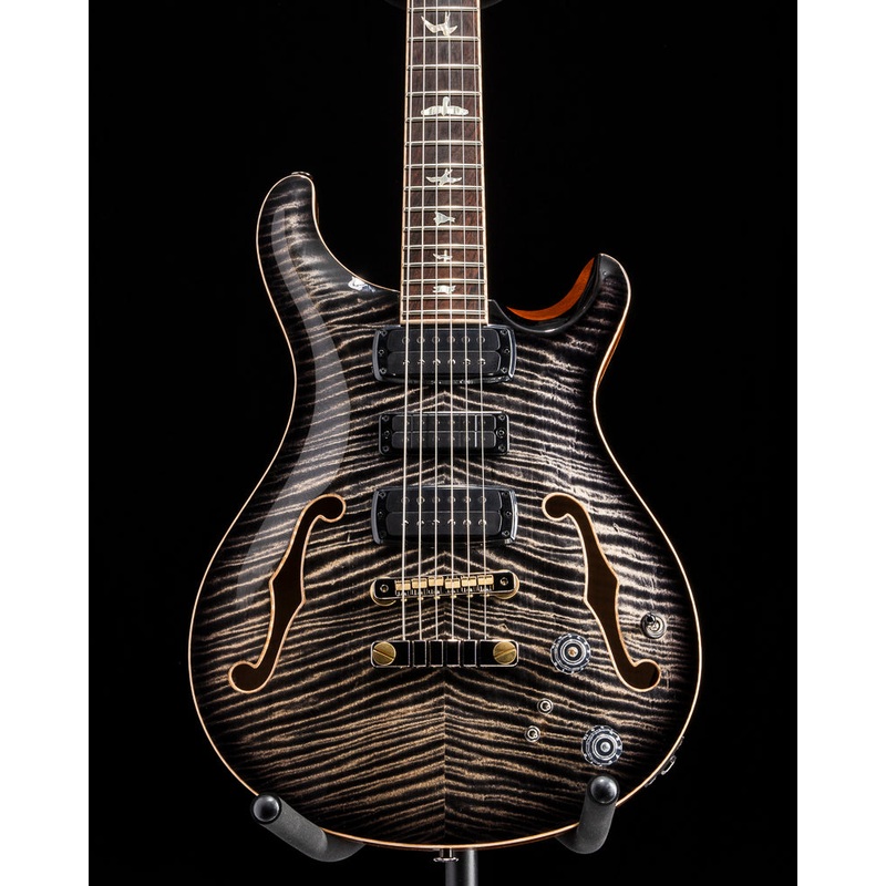 paul-reed-smith-employee-hollowbody-ii-charcoal-smokeburst Paul Reed Smith Employee Hollowbody II Charcoal Smokeburst