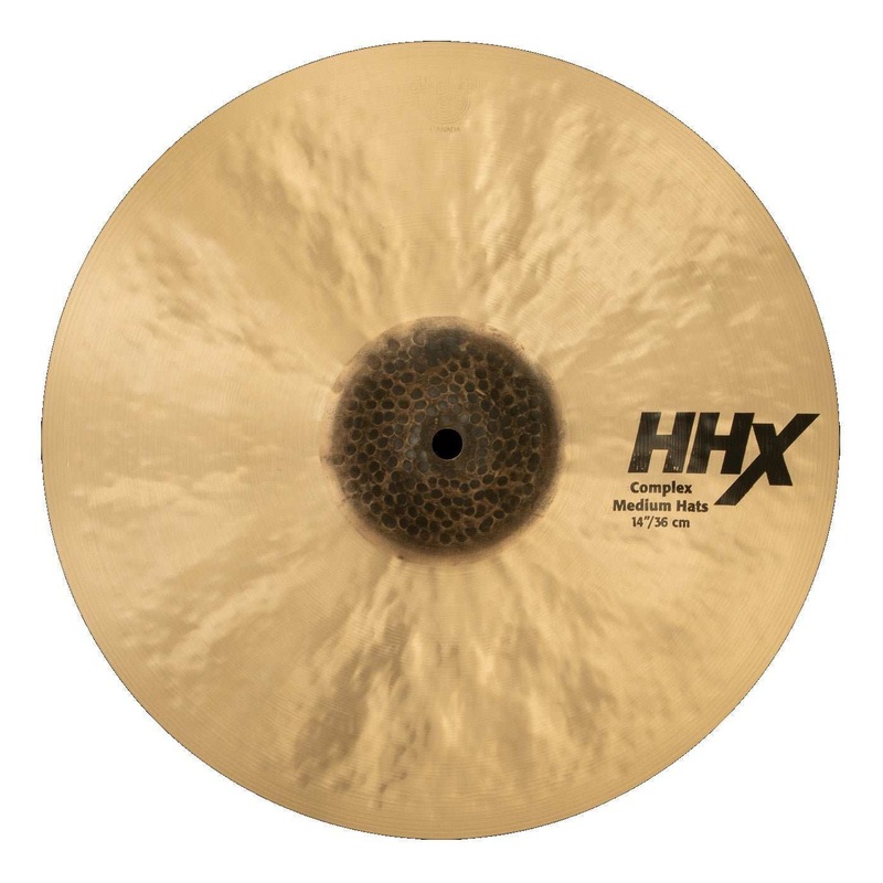sabian-11402xcn-2-14-hhx-complex-medium-bottom-hi-hat-cymbal-made-in-canada SABIAN 11402XCN/2 14" HHX Complex Medium Bottom Hi Hat Cymbal Made In Canada